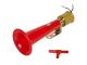 Fanfára vzduchová trumpeta červená 24V