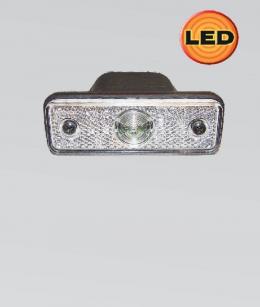 Světlo obrysové bílé LED 24V 1,3W Flatpoint
