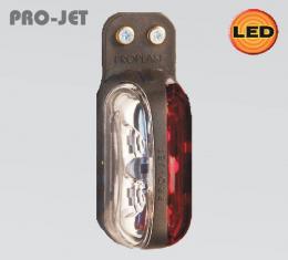 Světlo obrysové červeno-bílé LED Pro-Jet