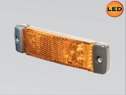Světlo boční vymezovací LED 12 i 24 V, 130 x 32 mm, ploché
