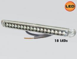 Světlo obrysové bílé LED 24V 0,8W Pro-Can XL