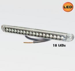 Světlo obrysové bílé LED 12V 1,5W Pro-Can XL
