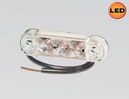 Světlo obrysové bílé LED 24V 0,9W Pro-Slim