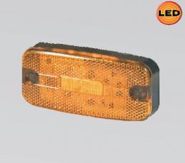 Světlo boční vymezovací LED 10 - 30 V, 110,8 x 50,8 mm