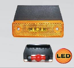 Světlo boční vymezovací LED 12V 95,7 x 30,7 PG s držákem