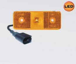 Světlo boční obrysové LED MB Actros, Axor 24V/1W s kabelem