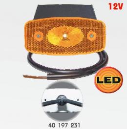 Světlo boční vymezovací LED 12V 110 x 50 HT