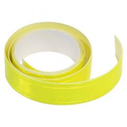 Reflexní samolepící páska 2 x 90 cm, žlutá