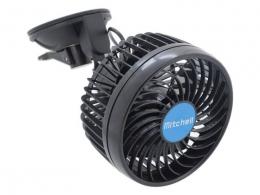 Ventilátor 24V, průměr 12 cm na přísavku MITCHELL