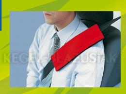 Návlek na bezpečnostní pásy červený