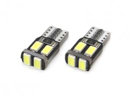 Žárovka LED 12V T10 bílá CAN-BUS 6 SMD