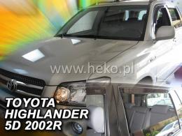 Ofuky Toyota Highlander, 2001 - 2007, komplet