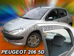 Ofuky Peugeot 206, 1998 ->, hatchback, komplet