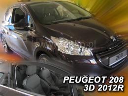 Ofuky Peugeot 208, 2012 ->, přední, 3 dveře