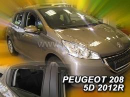 Ofuky Peugeot 208, 2012 ->, komplet