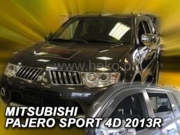 Ofuky Mitsubishi Pajero Sport, 2013 - 2018, komplet, 5 dveří